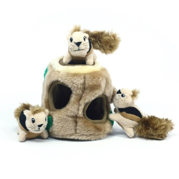 Hide-A-Squirrel Dog Toy - Junior