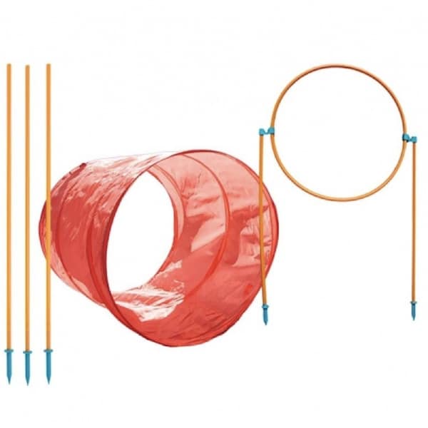 ZipZoom Dog Outdoor Obstacle Agility Kit