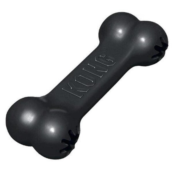 Extreme Goodie Bone Dog Toy, Medium, Black