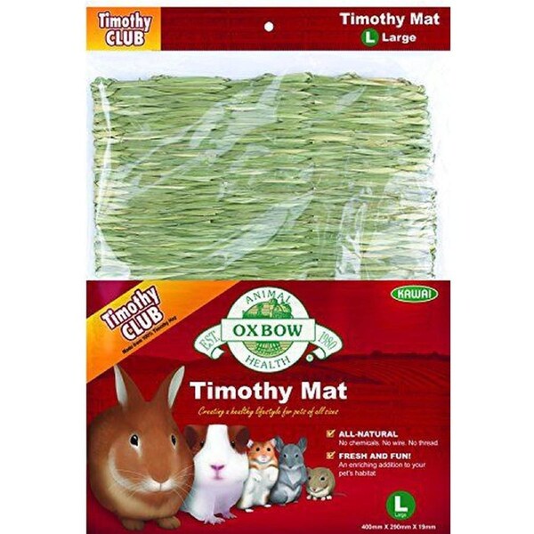 Oxbow Animal Health Timothy Club Timothy Mat for Pets, Large