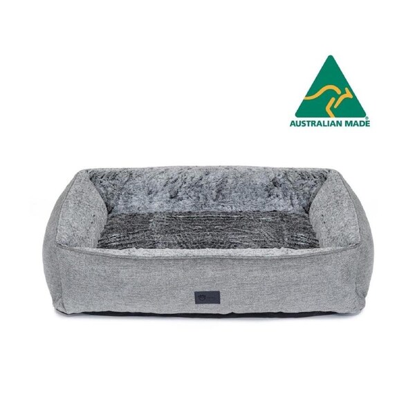 Ortho Dog Lounger (Artic Faux Fur) - Jumbo