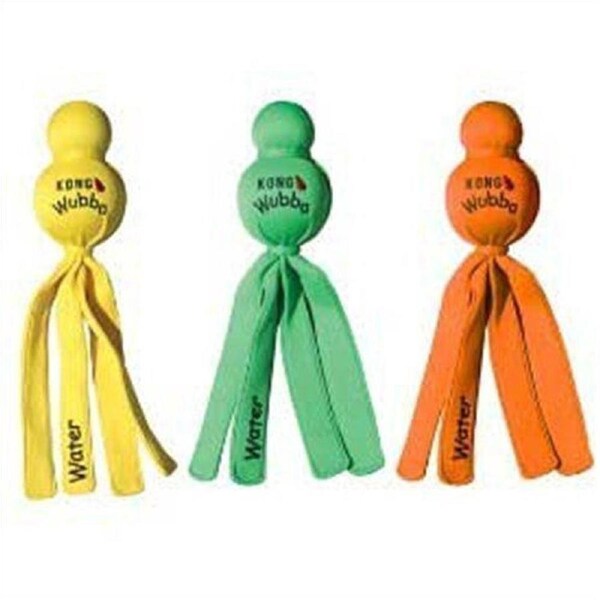 Wet Wubba Dog Toy, Large, Colors Vary