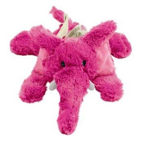 Cozie Elmer the Elephant, Medium Dog Toy, Pink