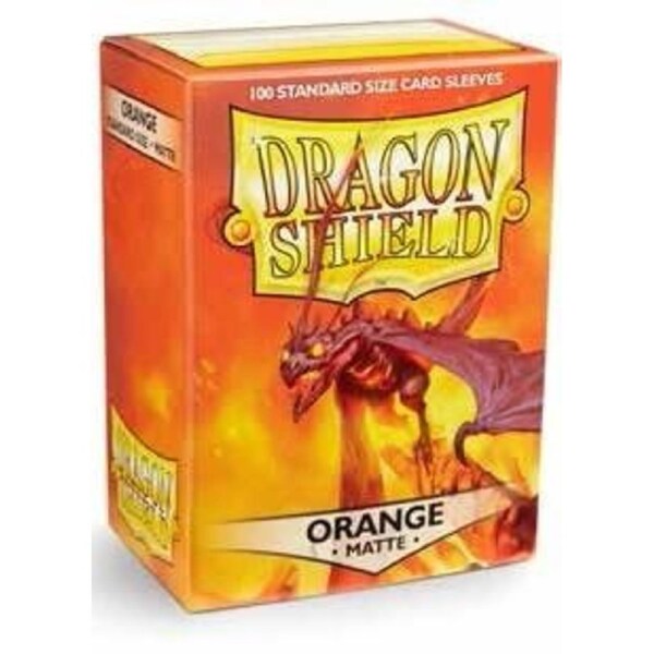 Dragon Shield - Sleeves Orange Matte (2020)