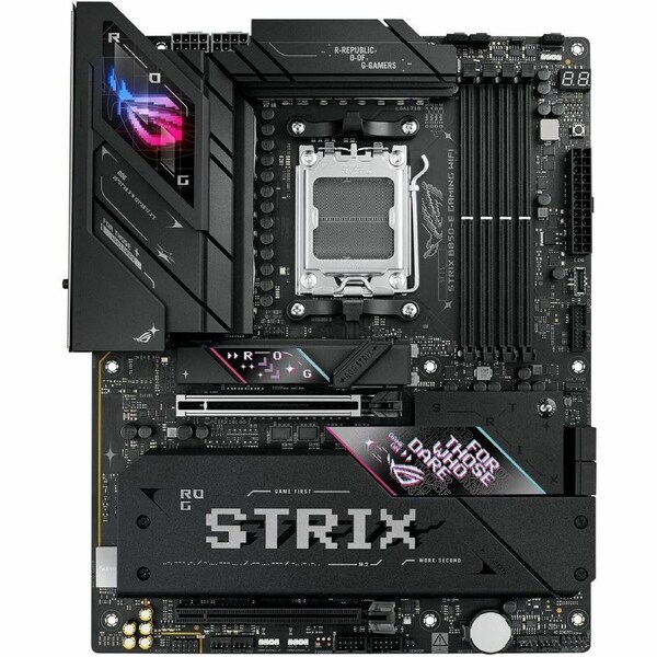 Asus ROG Strix B850-E GAMING WIFI Gaming Desktop Motherboard - AMD B850 Chipset - Socket AM5 - ATX - Ryzen 9, Ryzen 8, Ryzen 7 Processor Supported -