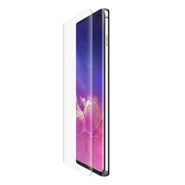 Belkin InvisiGlass Curve Screen Protector for Samsung Galaxy S10 - Clear Black