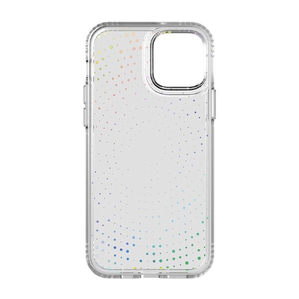 Tech21 Evo Sparkle Case for iPhone 12 mini T21-8622 - Clear Clear