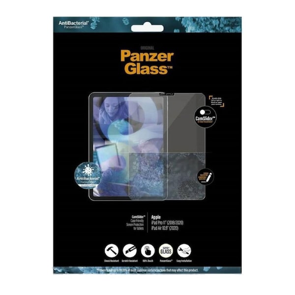 PanzerGlass CamSlider Screen Protector for iPad Pro 11(2018/2020/2021) / iPad Air (2020) Clear