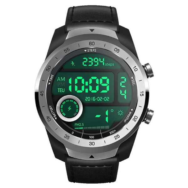 TicWatch Pro (G Pay, Wear OS by Google) - Silver Silver