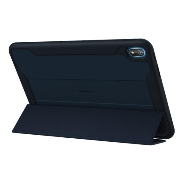Nokia T20 Rugged Flip Cover - Dark Blue Blue