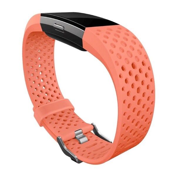 Fitbit Charge 2 Sports Band Large FB160SBCRL - Coral Orange