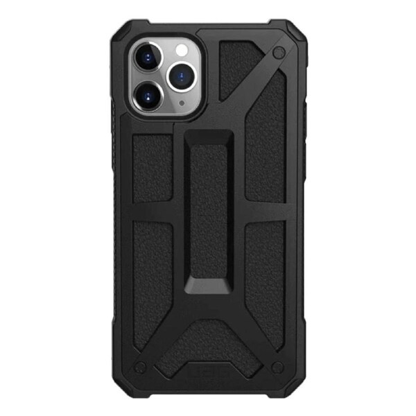 UAG Monarch Handcrafted Rugged Case for iPhone 11 Pro - Black Leather Black
