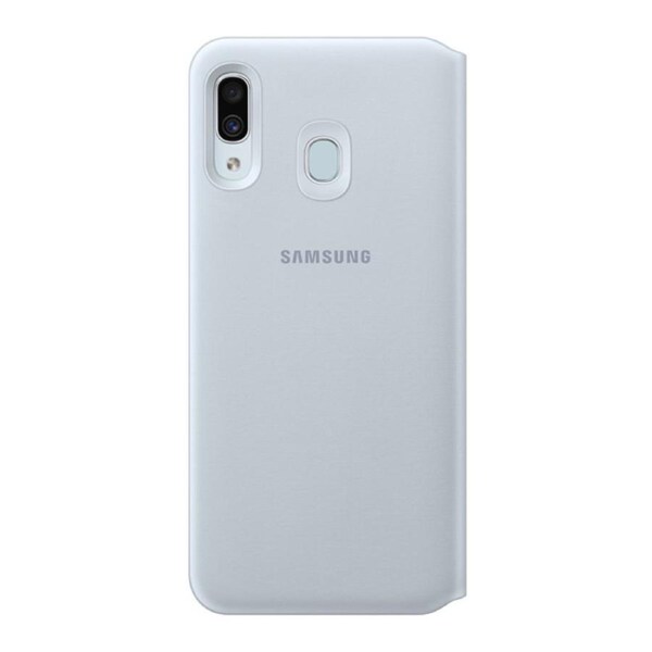 Samsung Galaxy A30 Wallet Cover - White White