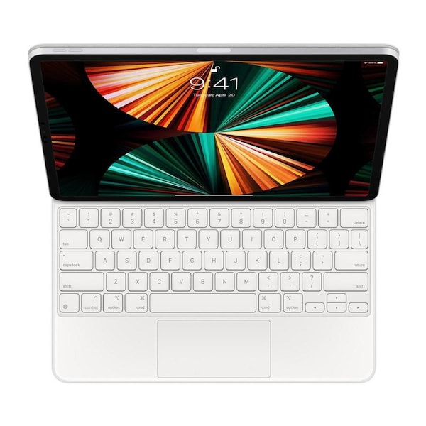 Apple Magic Keyboard for iPad Pro 12.9" 5th Gen MJQL3ZA/A - White White