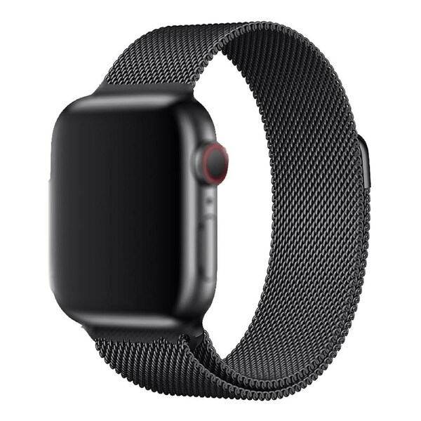 3SIXT Magnetic Mesh Band for Apple Watch 38/40mm - Black Black