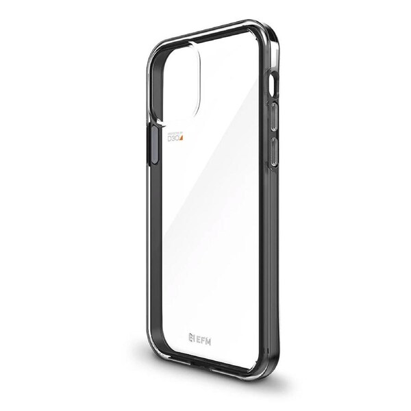 EFM Aspen Case Armour with D3O 5G Signal Plus For iPhone 12 mini - Slate/Clear Black