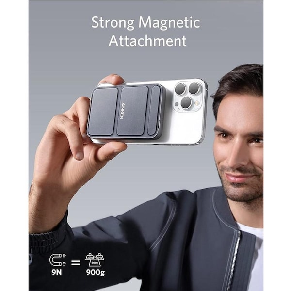 Anker 622 Magnetic Battery (MagGo) 5000mAh A1611H11 - Black Black