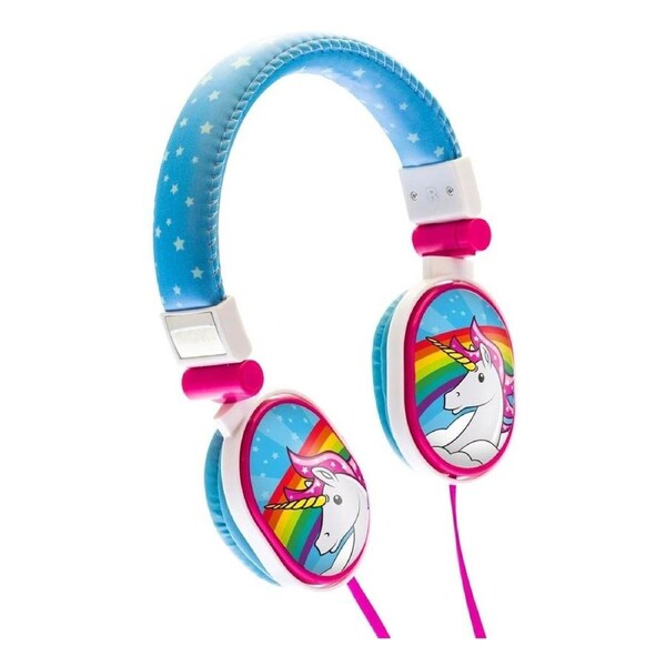 Moki Poppers Kids Over-Ear Headphones - Unicorn Crystal