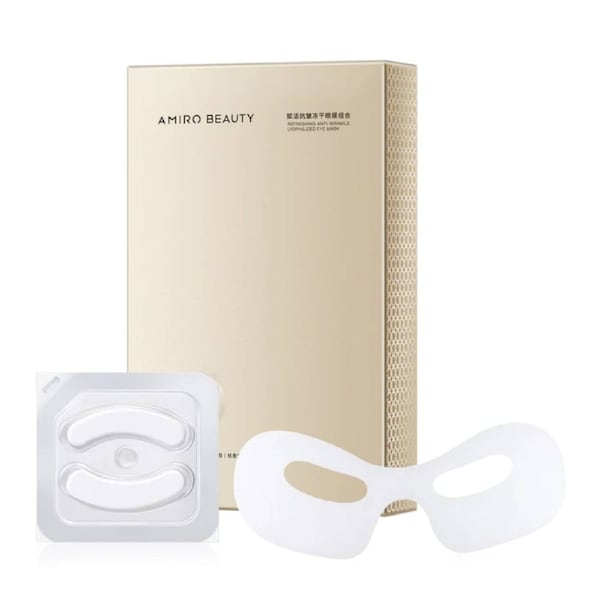 AMIRO Eye Mask For Eye Rejuvenation RF Device (4 Pairs) Gold
