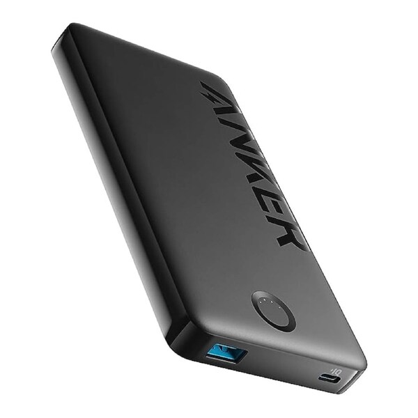 Anker 323 Power Bank 10,000 mAh - Black Black