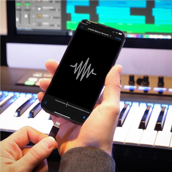 Beyerdynamic Pro X Lightning Cable for iPhone / iPad (1.6 m) Black