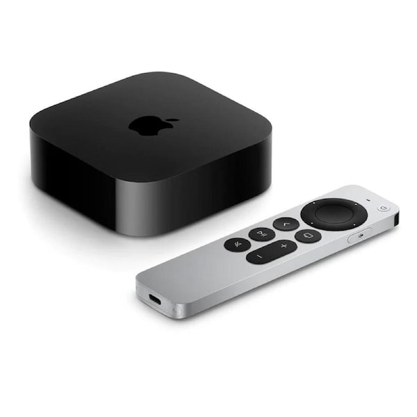 Apple TV 4K Wi-Fi + Ethernet 128GB (3rd Gen) MN893X/A Black