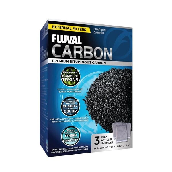 Fluval Premium Carbon 3x100g