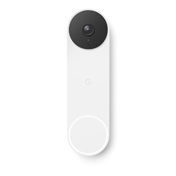 Google Nest Doorbell (Battery, GA01318-AU) - White White