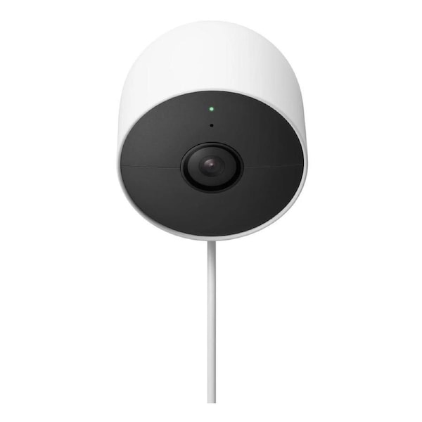 Google Nest Cam Wireless Camera (Outdoor or Indoor, Battery, GA01317-AU - 1 Pack) White