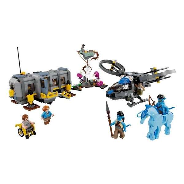 LEGO Avatar Floating Mountains: Site 26 & RDA Samson (75573) Black