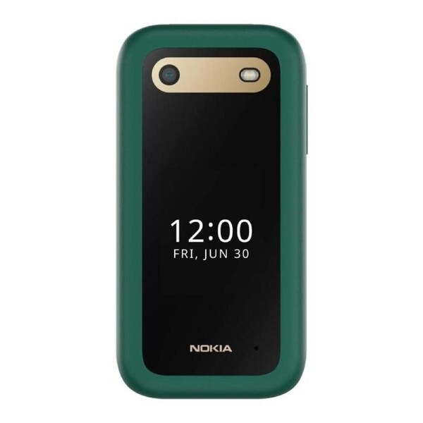 Nokia 2660 Flip (Dual Sim, 2.8 inches, 32GB, 4G) - Lush Green Green