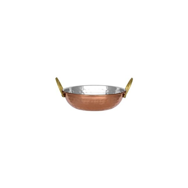 Chef Inox Kadai Bowl With Handles Stainless Steel With Copper Plate 145x45mm