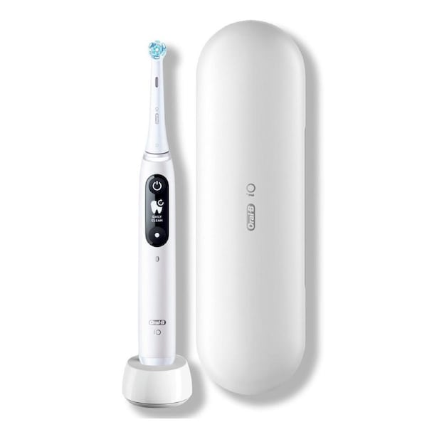 Oral-B iO 6 Series Rechargeable Toothbrush w/ Travel Case - White White