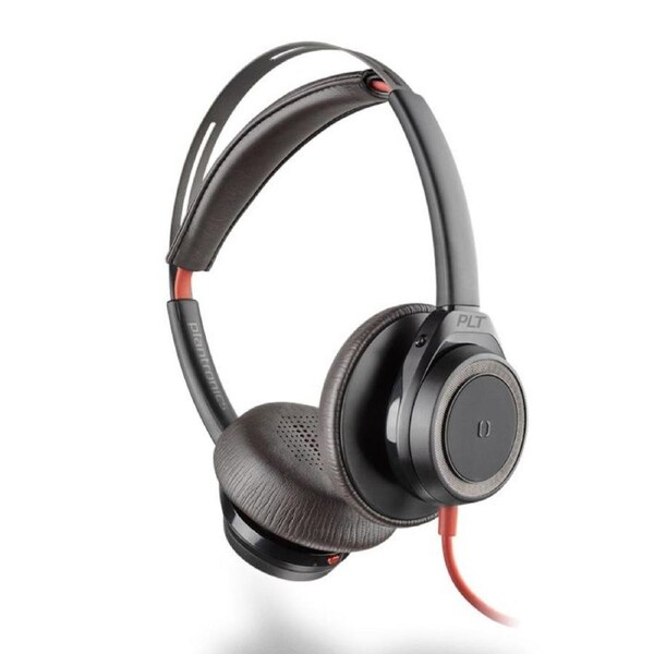 Poly (Plantronics) Blackwire 7225 USB A Corded Headset ANC - Black Black