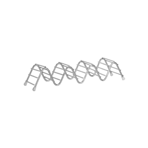 Chef Inox Coney Island 3 Comp Wire Taco Holder/Stand 240x60x50mm