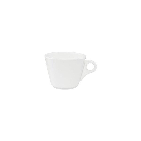 Tablekraft Core White CaPolypropyleneuccino Cup V Shape 220ml 115x70mm (Box of 6)