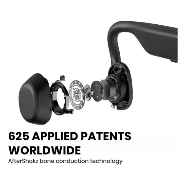 Shokz OpenMove Bone Conduction Open-Ear Lifestyle/Sport Headphones Blue