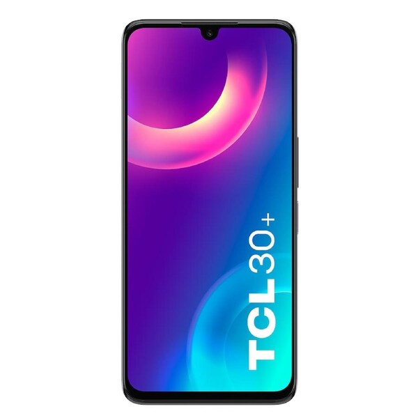 TCL 30+ Plus (Dual Sim, 128GB/4GB, 6.7 inches, T676K) Black
