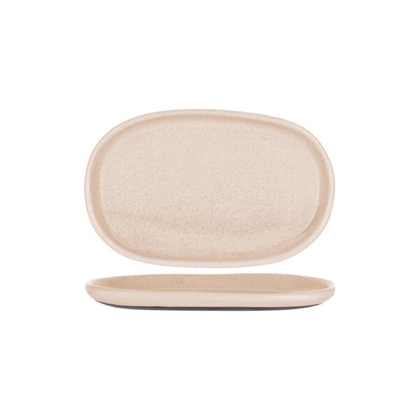 Tablekraft Naturals Sierra Beige Oval Plate 310x200mm (Box of 3)