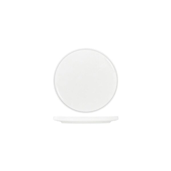 Tablekraft Core White Round Plate Walled Lip 200x23mm (Box of 6)