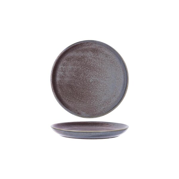 Tablekraft Urban Greystone Blue Round Coupe Plate 203x23mm (Box of 6)