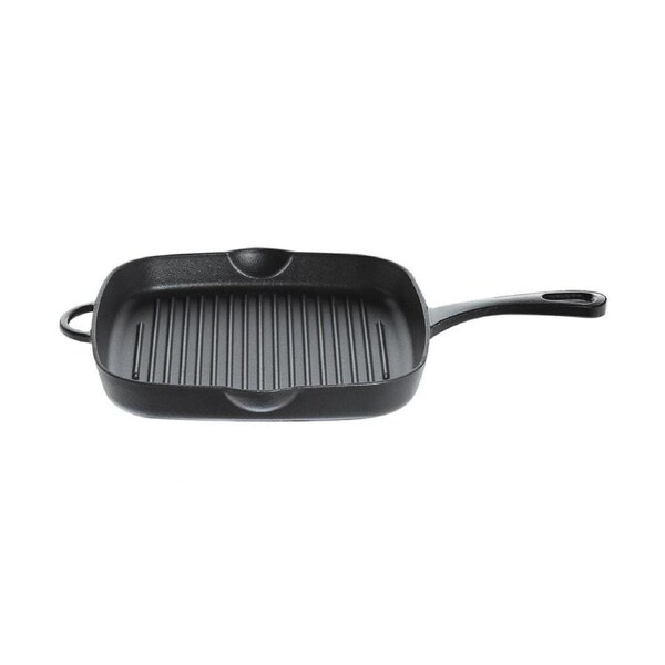 Kuchenprofi Provence Grill Pan with Handle 26cm Black