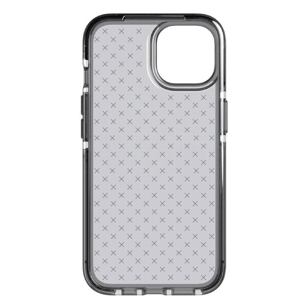 Tech21 EvoCheck Case for iPhone 14 Plus - Smokey/Black Black
