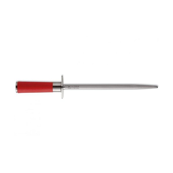 F.Dick Red Spirit Sharpening Steel Regular Cut Round 25cm C&C/P