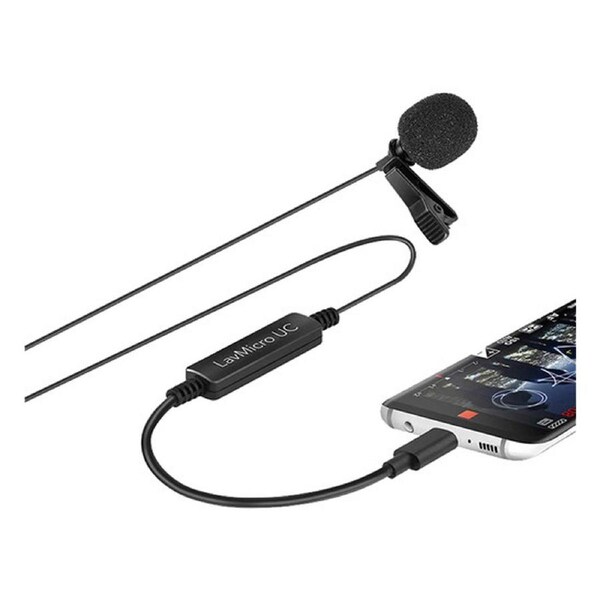 Saramonic Lavmicro UC lavalier microphone For USB Type-C Devices Black