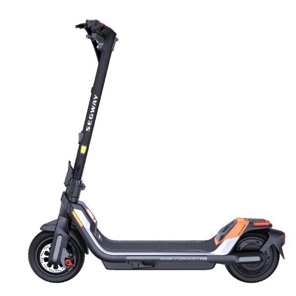 Segway Ninebot Electric Scooter P65A (65 km Long Range, Disc Brake & Electric Brake) Black