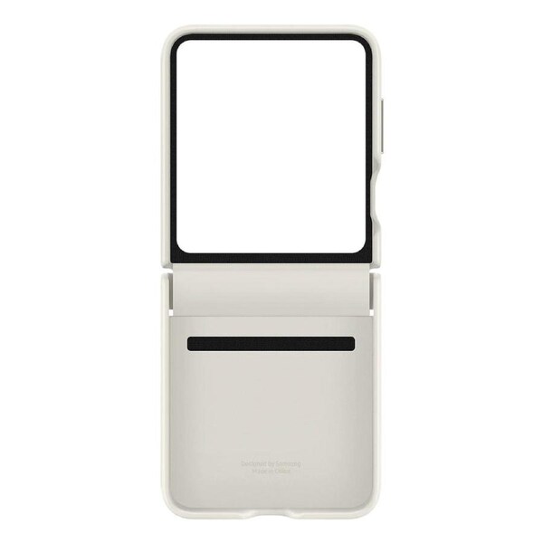 Samsung Galaxy Z Flip5 Flap ECO-Leather Case EF-VF731PUEGWW - Cream Gold