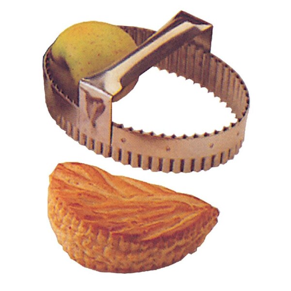 Matfer Bourgeat Apple Turnover Cutter - Stainless Steel, 170x125mm