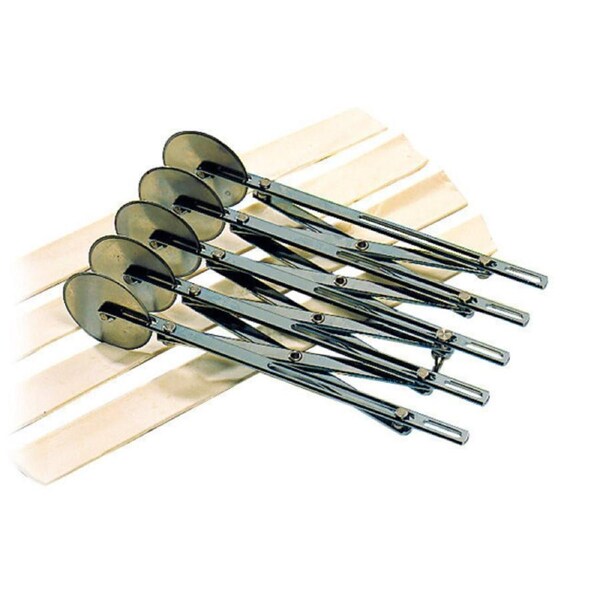 Matfer Bourgeat Nickel 5 Wheel Dough Cutter - 5 Wheel