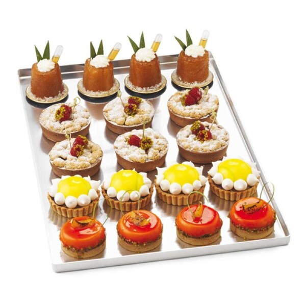 Matfer Bourgeat Aluminium Oven Sheet with Lip - 600x400x200mm